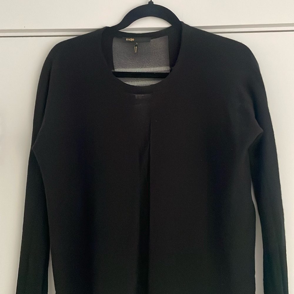 Maje sweater, size 1 (small) black